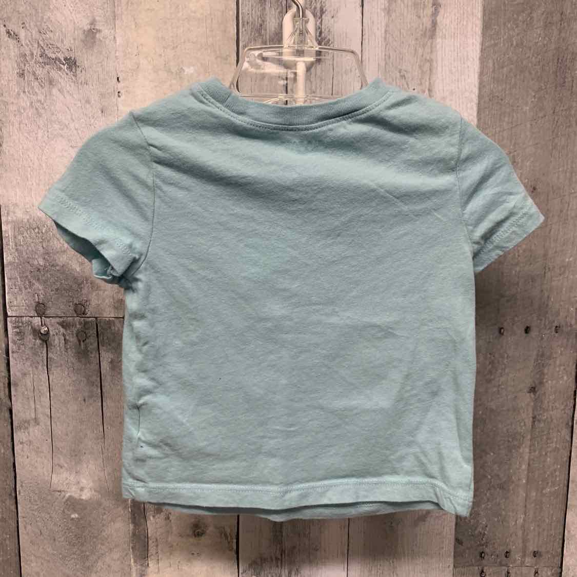 Size 12-18 Months Blue Graphic Old Navy Short Sleeve Shirt