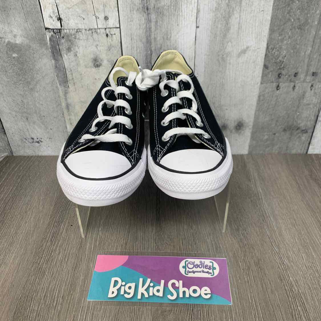 Size 3 Black Converse Sneakers
