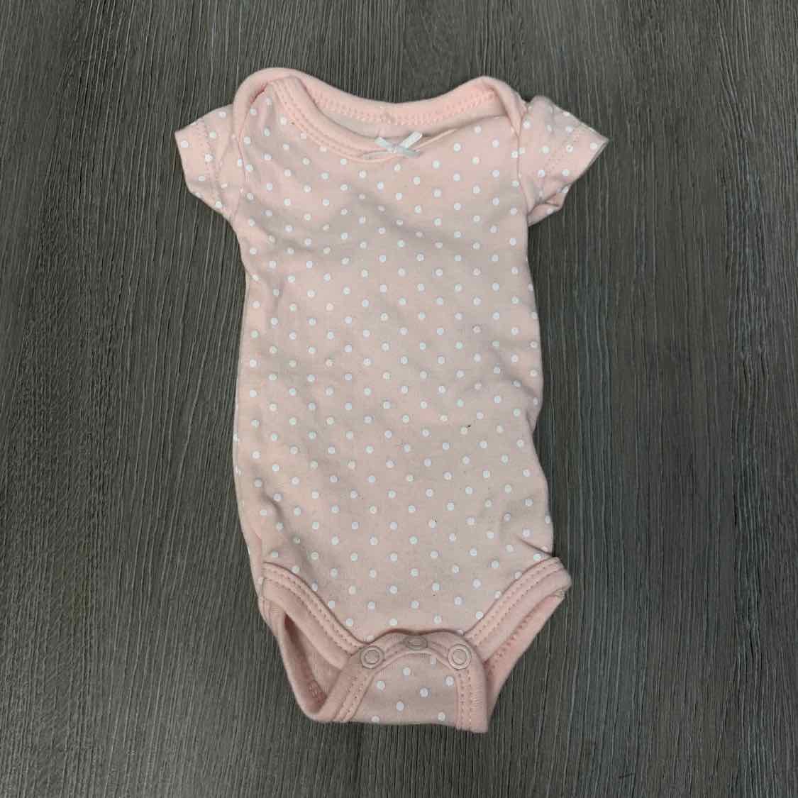 Size Preemie Pink/White Mid Brand Bodysuit