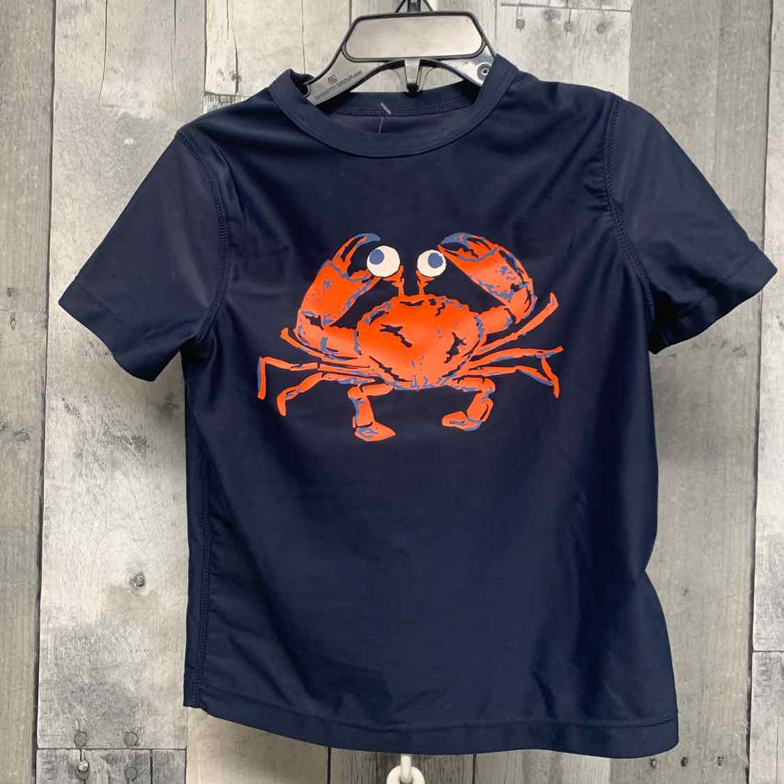 Size 3T Navy/Red Gap Swim Top
