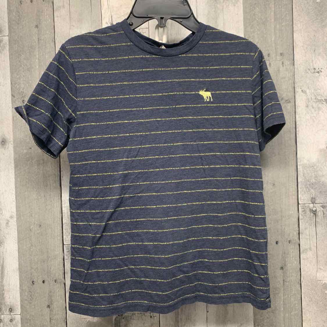 Size Medium Navy/Yellow Abercrombie T Shirt