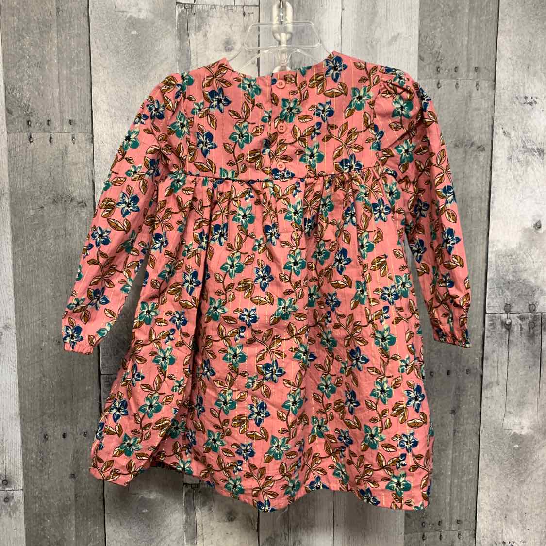 Size 24 Months Pink/Blue Nannette LS Dress