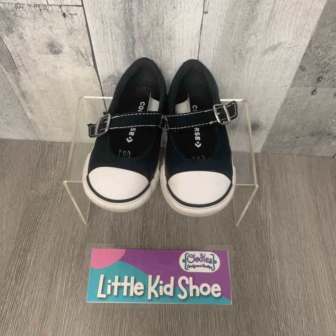 Size 5 Black Converse Sneakers - OodlesCB