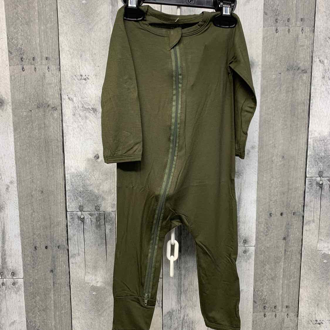 Size 12-18 Months Olive Little Buggins Romper