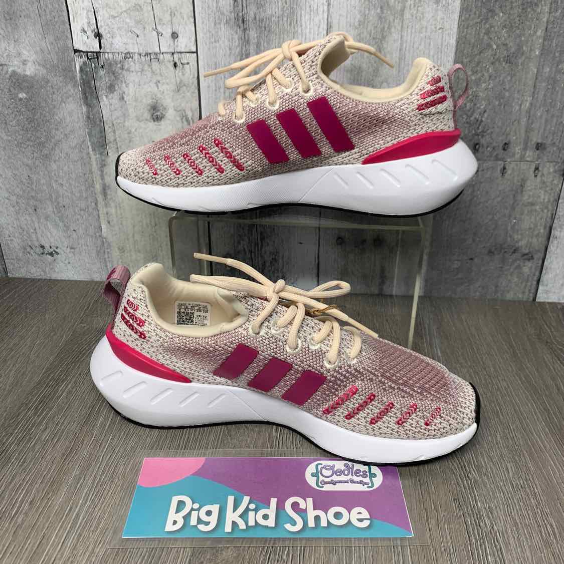 Size 6 Pink/White Sport Brand Sneakers