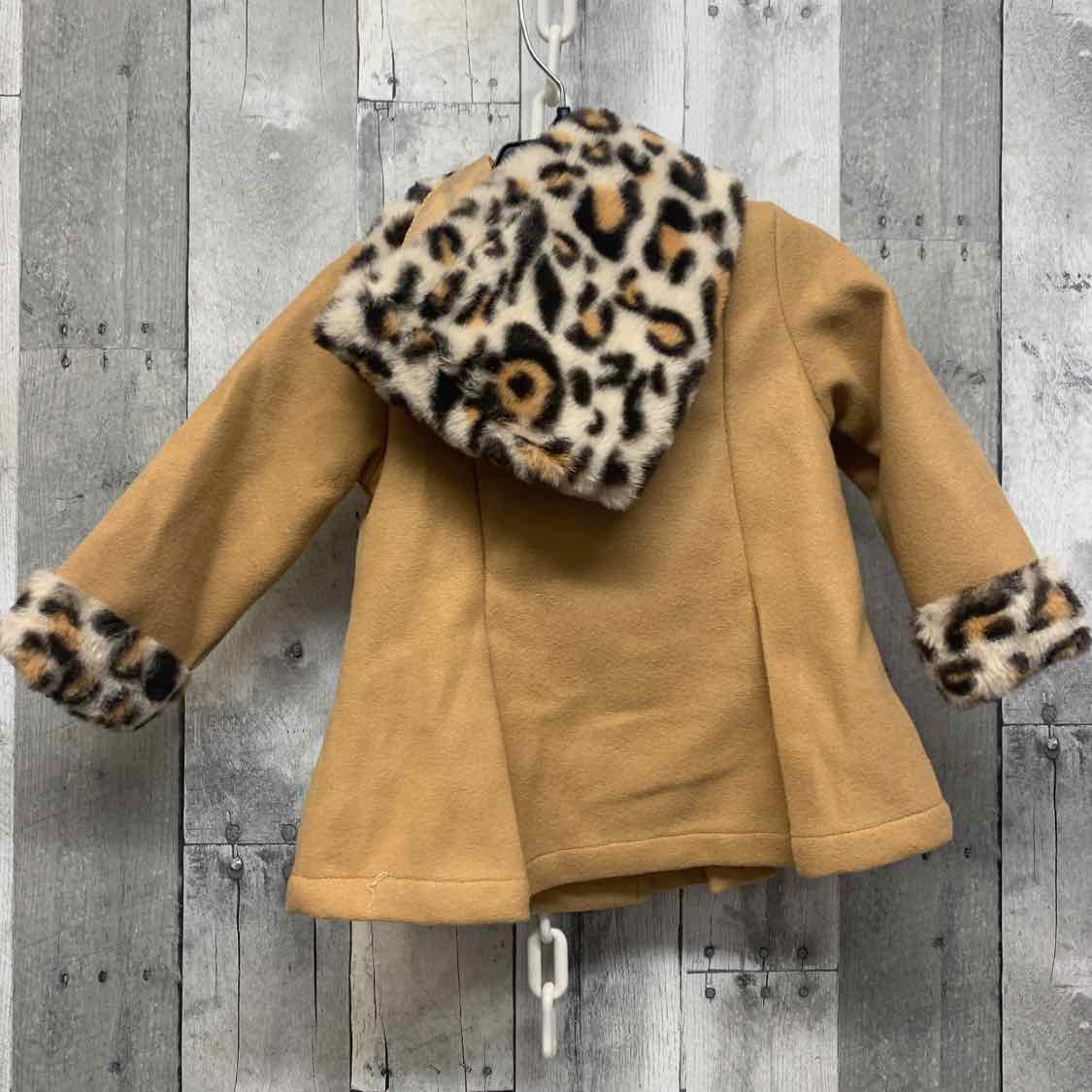 Size 12-18 Months Tan Animal Print B Brand Light Jacket
