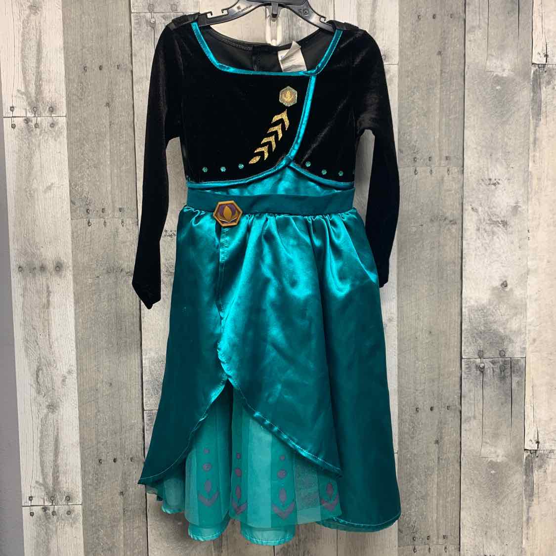 Disguise Black/Teal Size 3/4 Halloween Costume - Little Kid