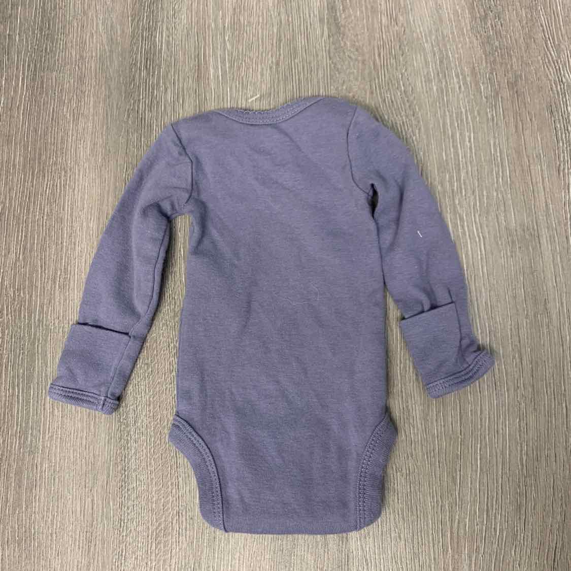 Size Preemie Gray Simple Joys Bodysuit