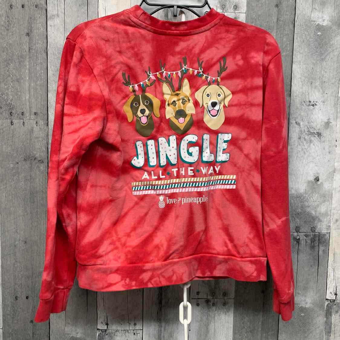 Size Small Red/Green B Brand Pull Over