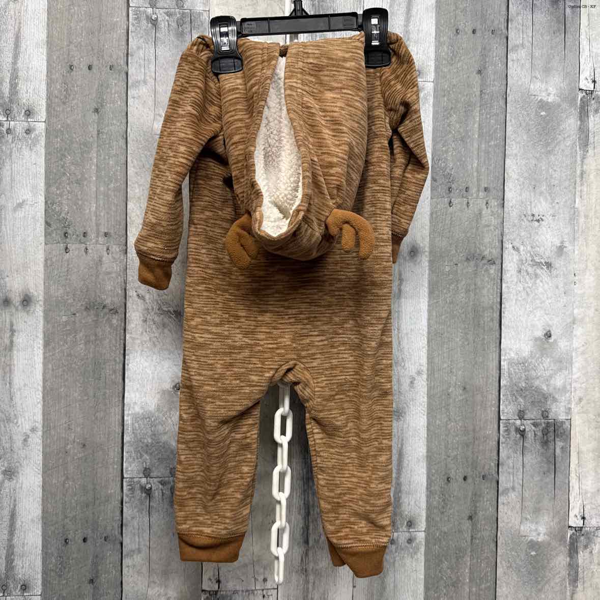 Size 12 Months Brown/White Just One You Light Jacket