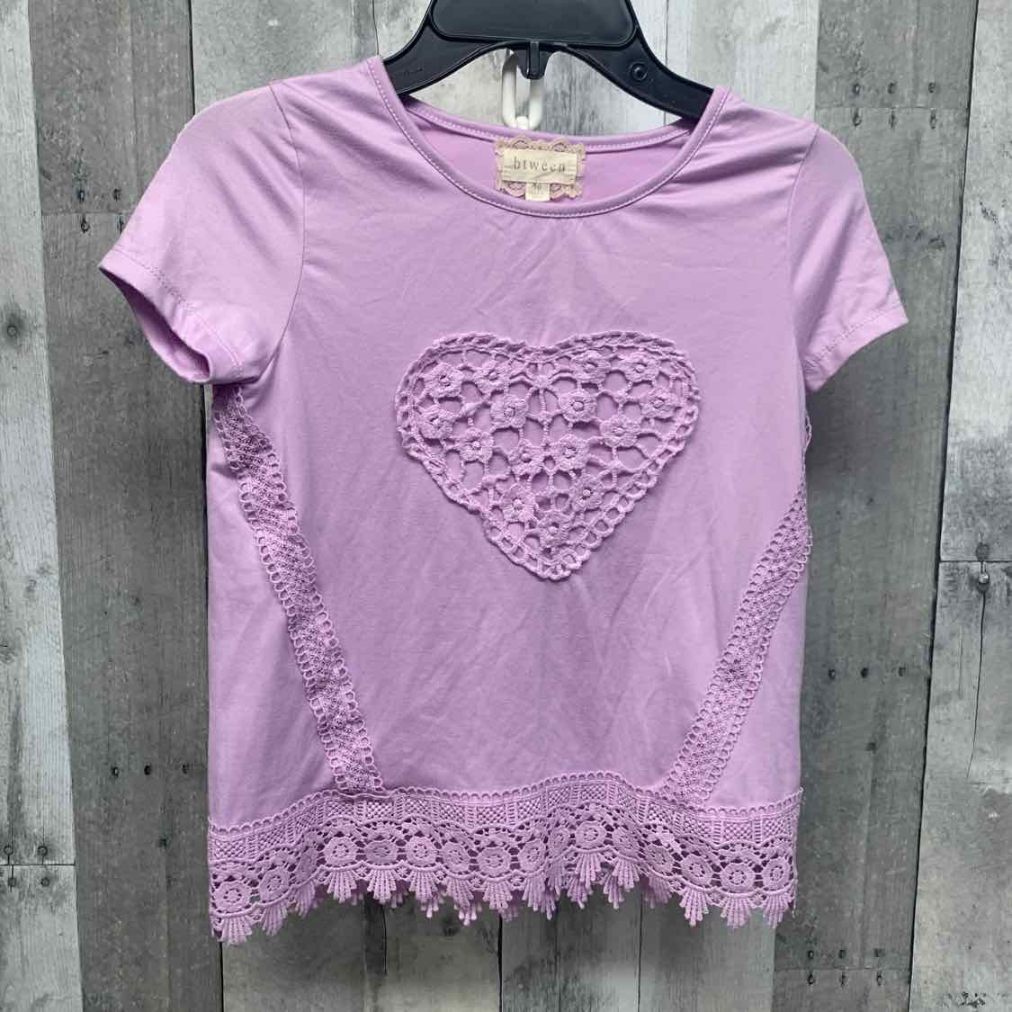 Size 10 Purple Btween Short Sleeve Shirt