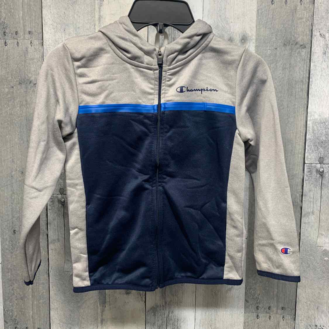 Size 5 Gray/Navy Champion Light Jacket