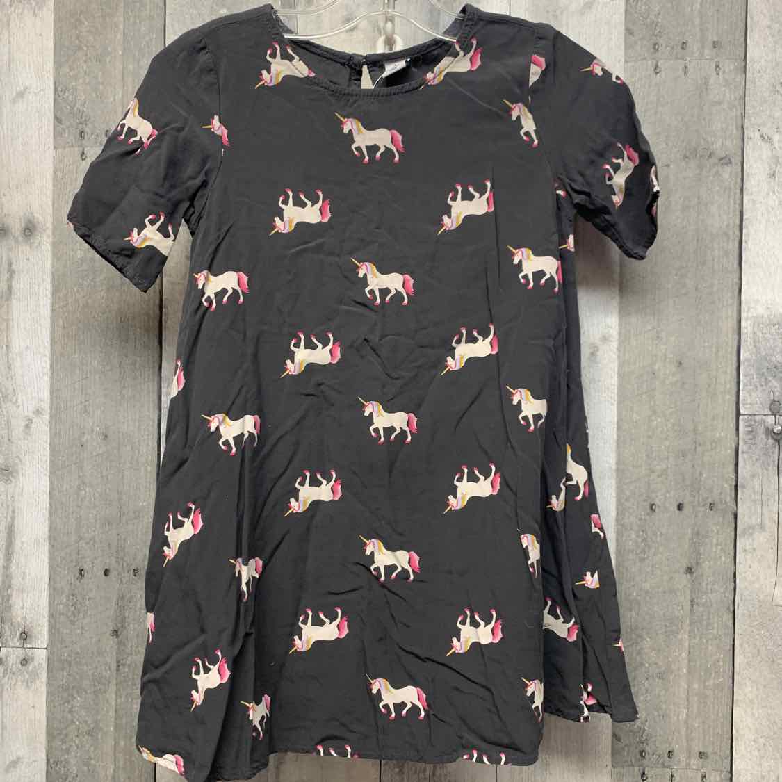 Size 5T Gray Print Old Navy Dress