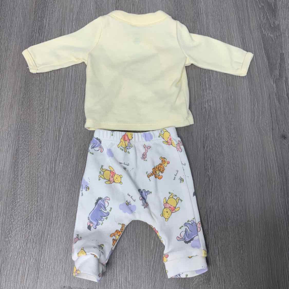 Size Preemie Yellow Disney Shirt/Pants
