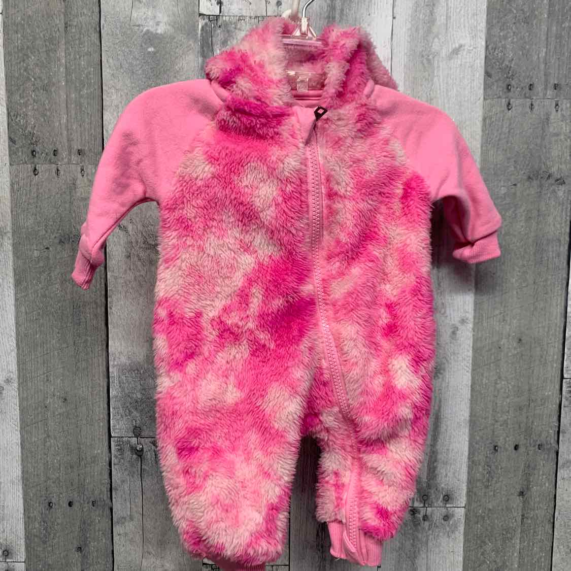 Size 3 Months Pink Print Hurley Snow Suit