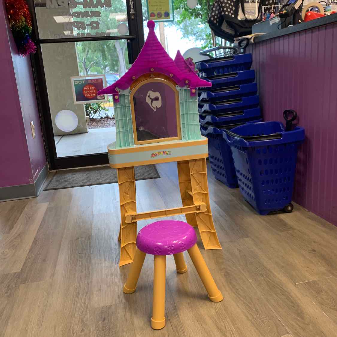 Disney Purple/Gold Vanity