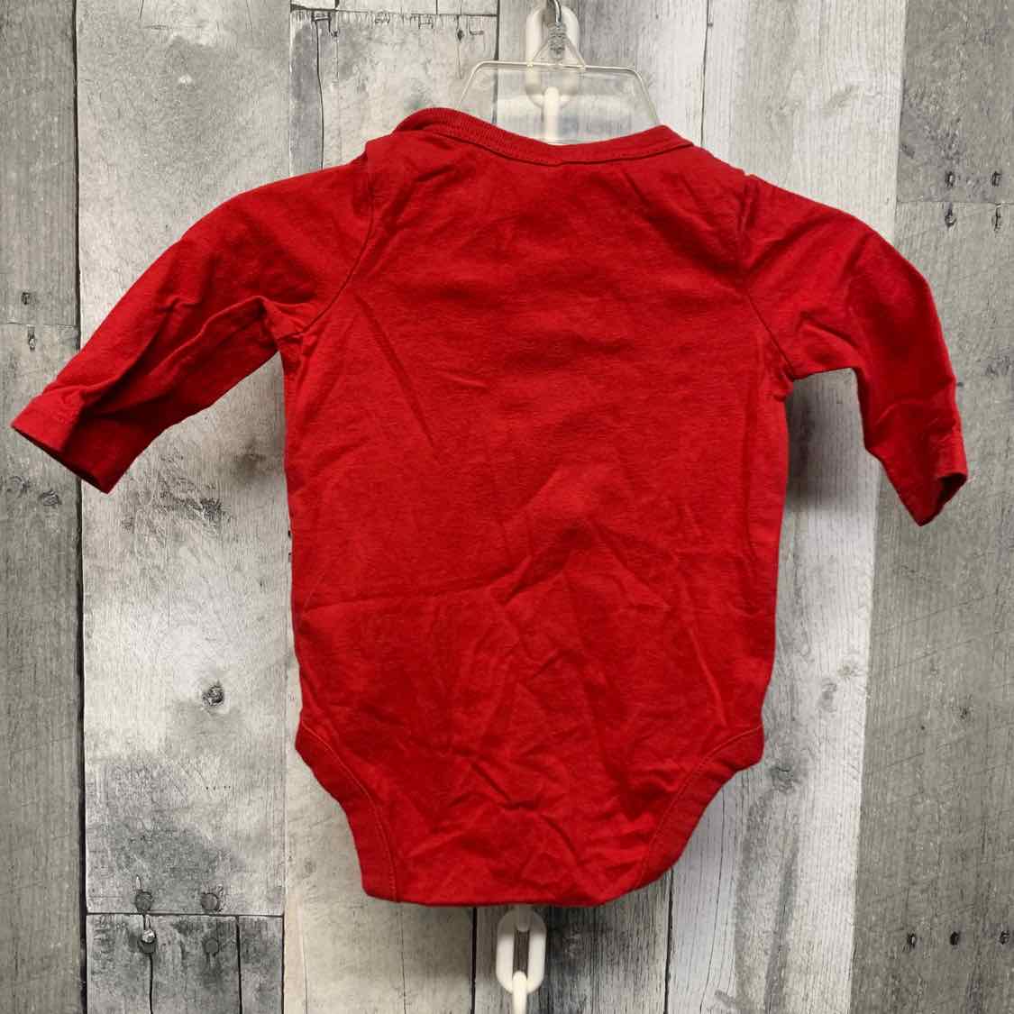 Size 0-3 Months Red Gap Bodysuit