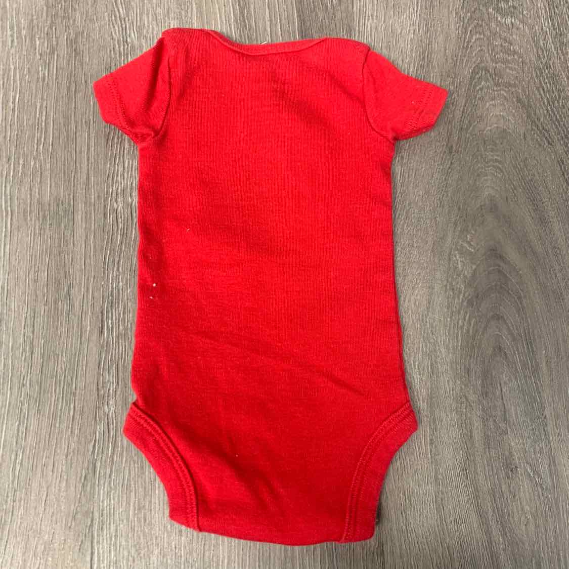 Size Preemie Red/Navy Child of Mine Bodysuit - OodlesCB
