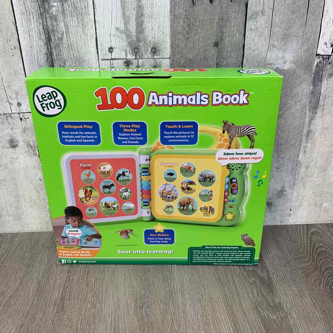 LeapFrog White/Green Electronic Book