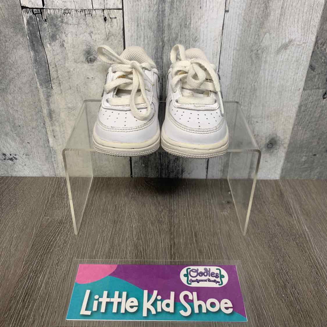 Size 3 White Sport Brand Sneakers