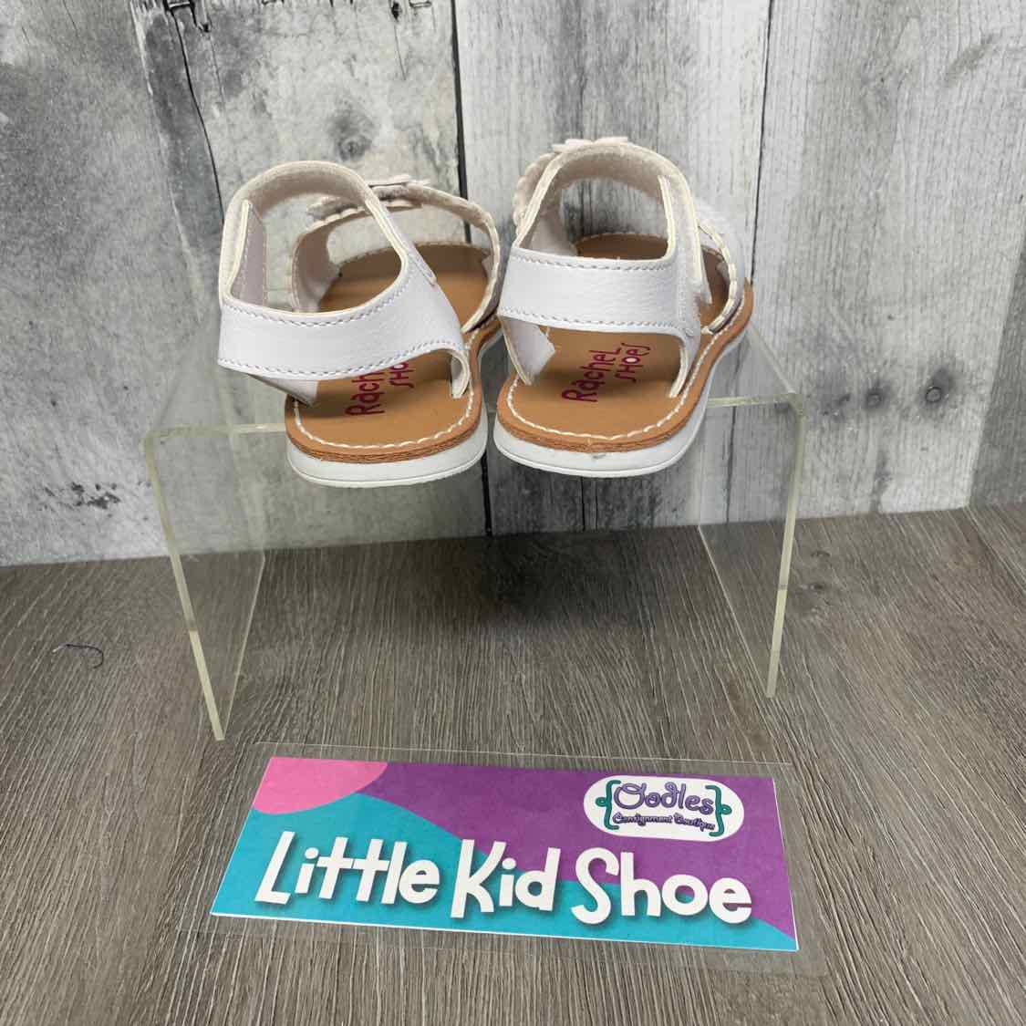 Size 6 White Rachel Sandals
