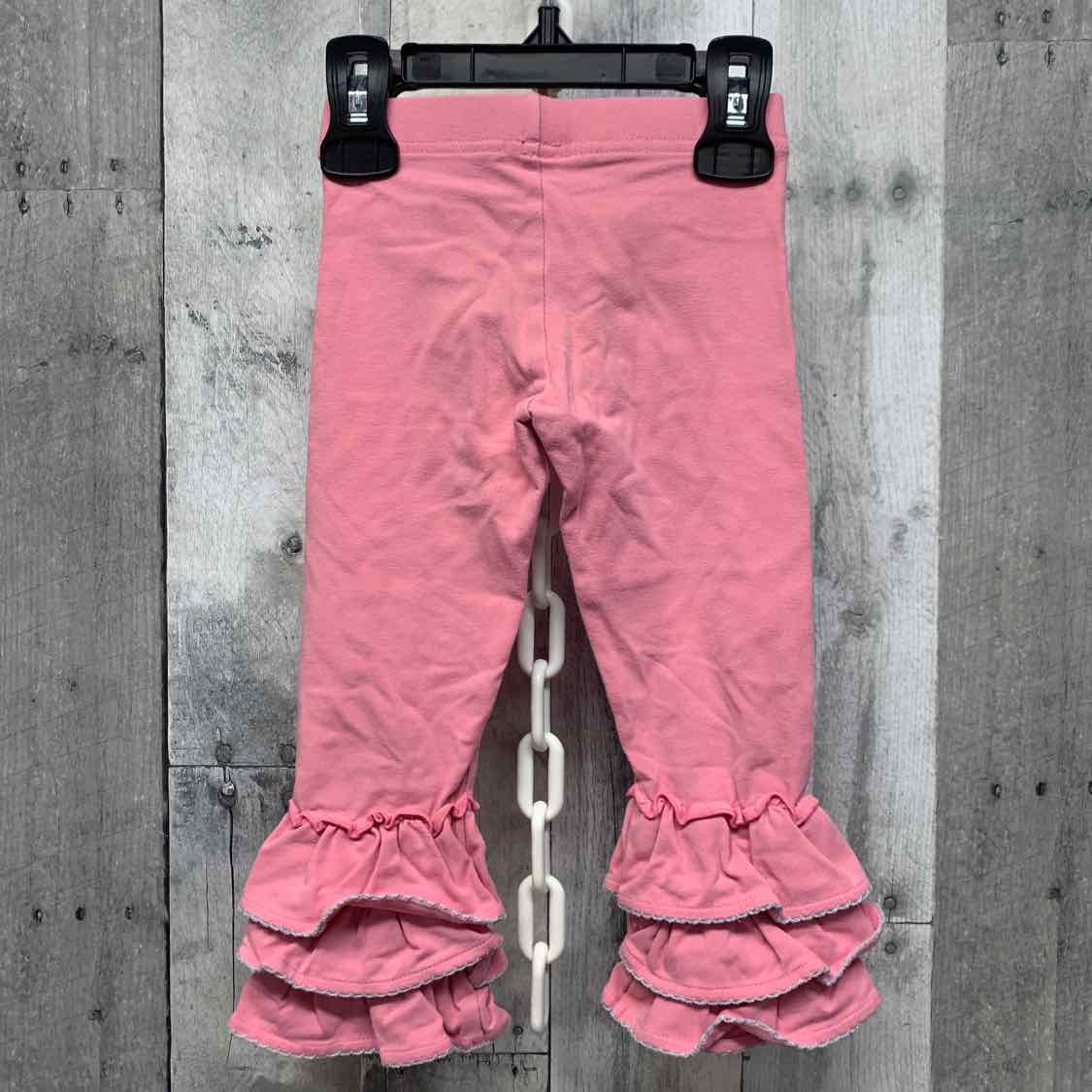 Size 2T Pink/Teal Matilda Jane Leggings