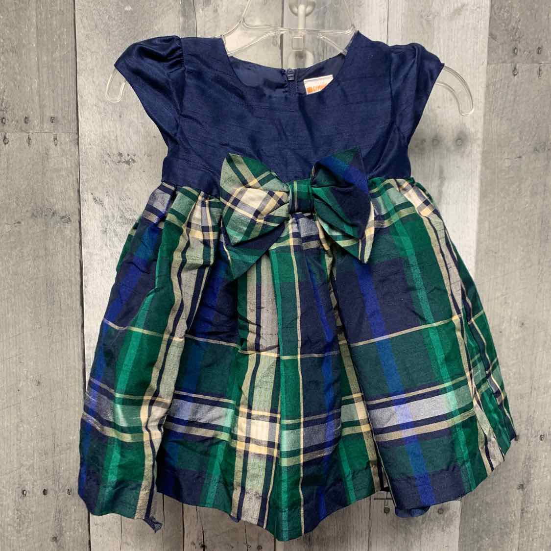 Size 3-6 Months Navy/Green Gymboree Dress - Party