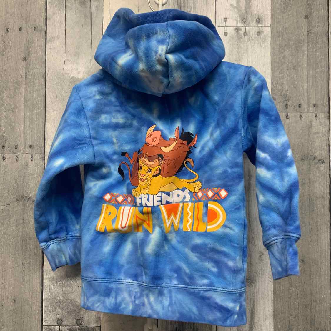 Size 2T Blue/Brown Disney Store Light Jacket