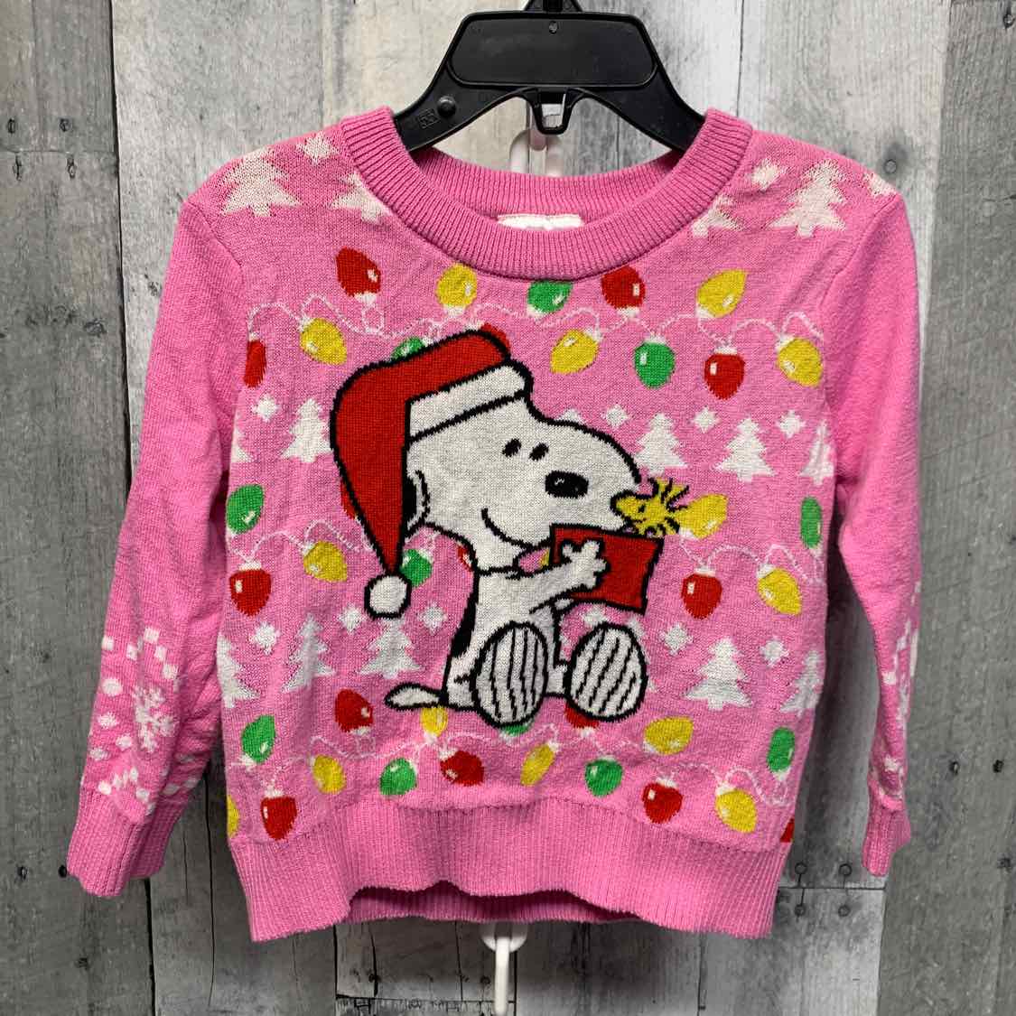 Size 2T Pink Graphic Jumping Beans Sweater