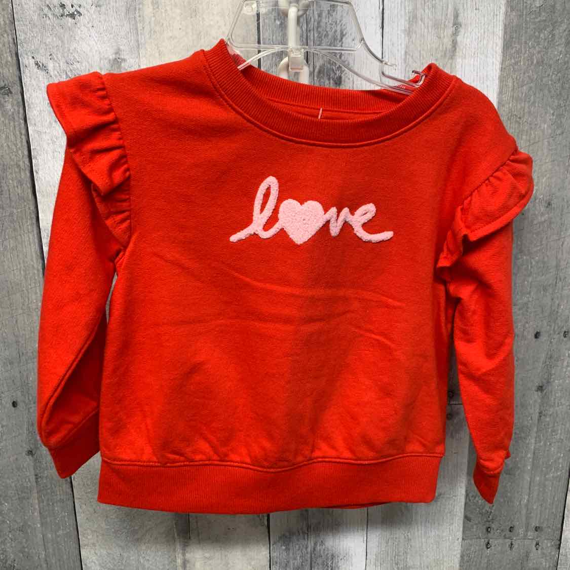 Size 2T Red Cat & Jack Long Sleeve Shirt