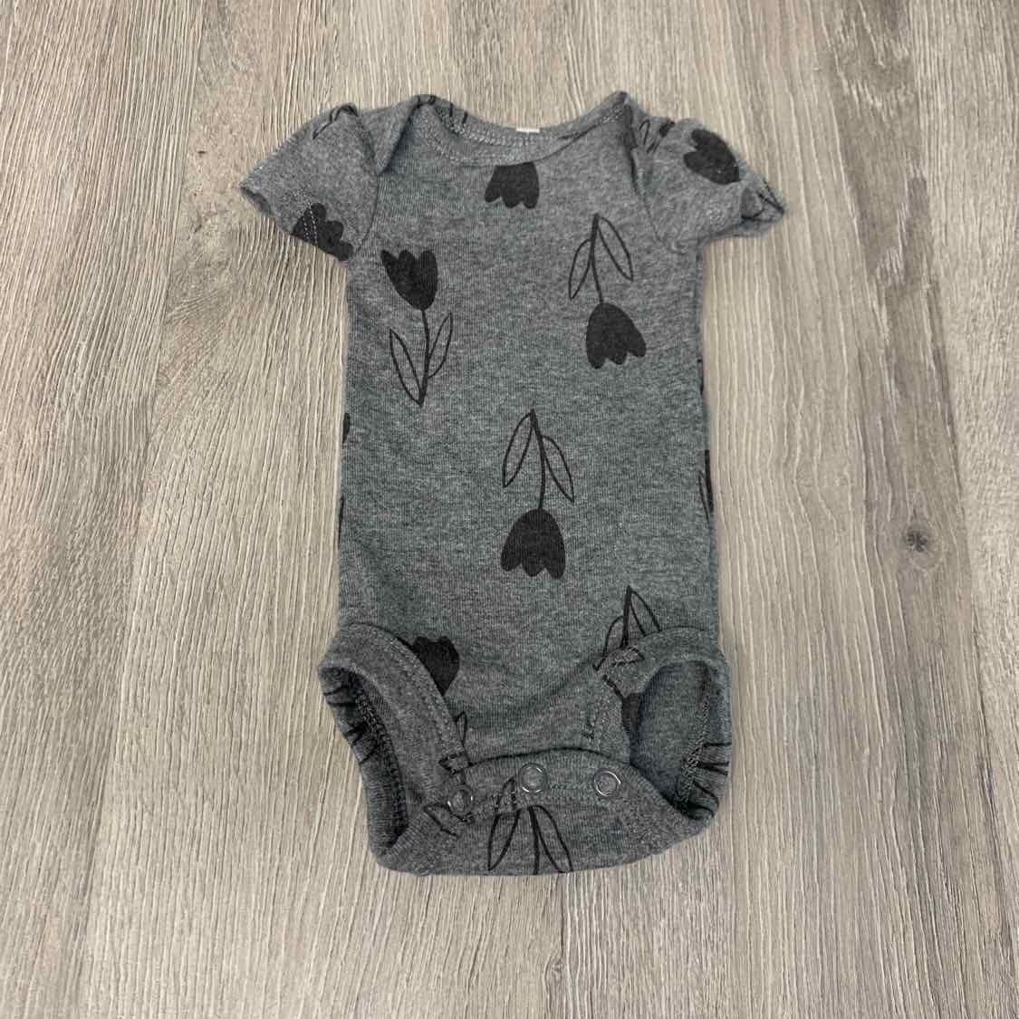 Size Preemie Gray Carter's Bodysuit - OodlesCB