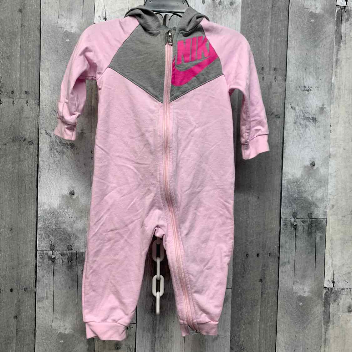 Size 12 Months Pink/Gray Sport Brand Light Jacket