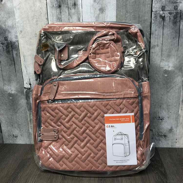 Generic Pink/Gray Diaper Bag