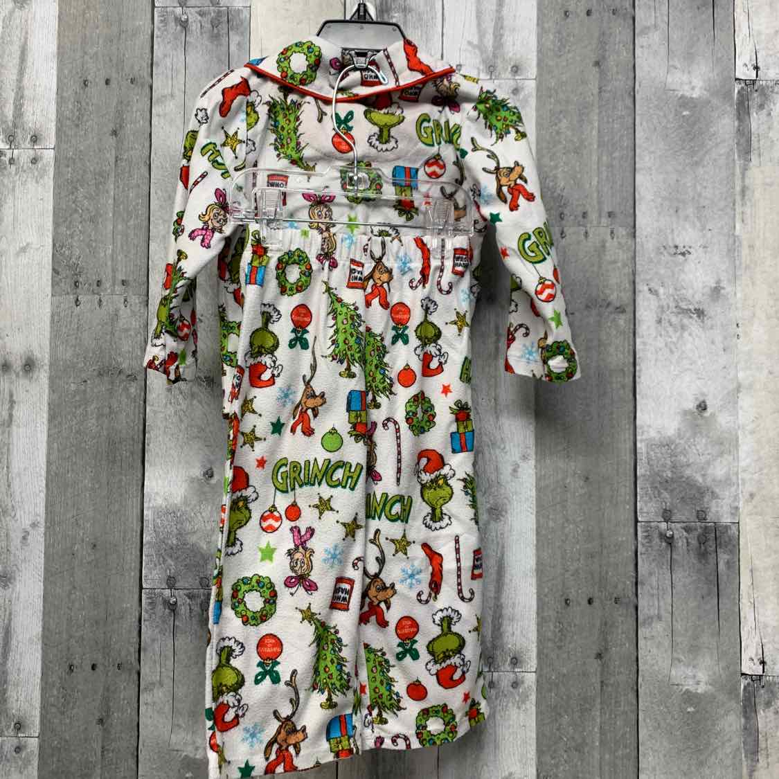 Size 2T White Print Dr Seuss 2pc PJs