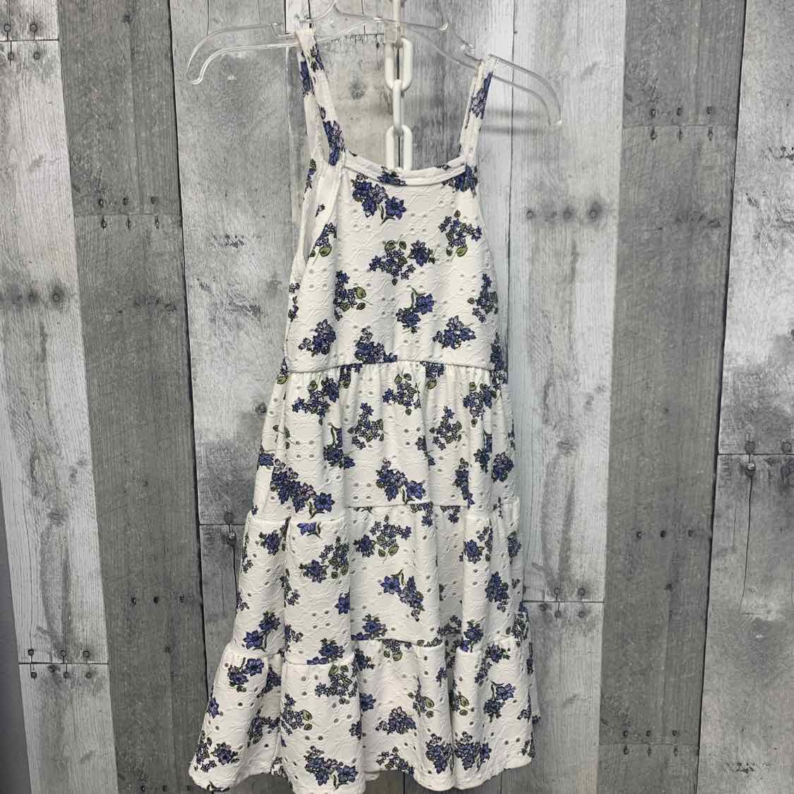 Size 5 White/Blue B Brand Dress