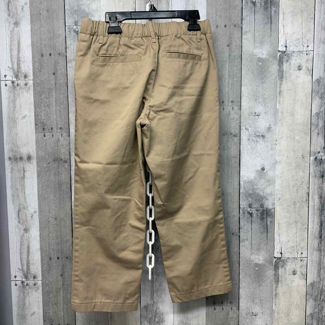 Size 10 Husky Khaki Lands' End Pants