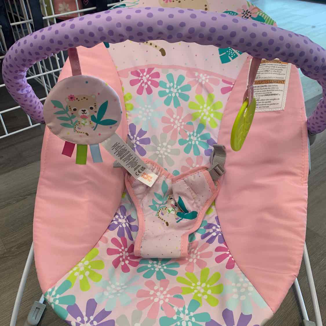 Bright Starts Pink Bouncer