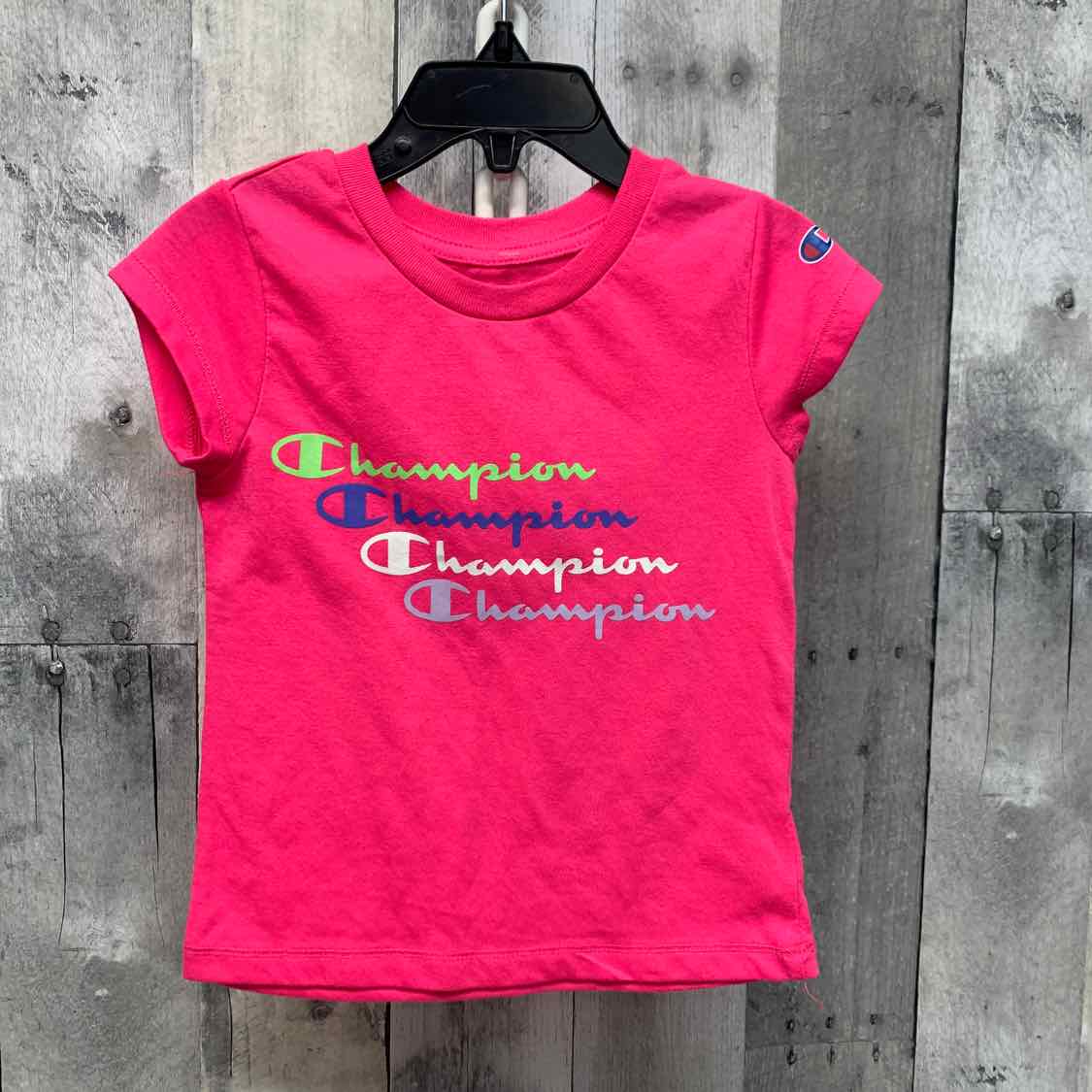 Size 3T Pink Graphic Champion T Shirt