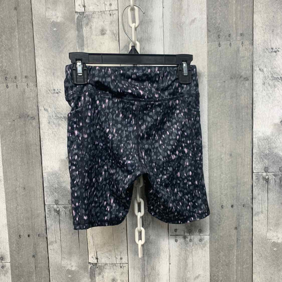 Size 7/8 Gray Print Members Mark Shorts - Athletic