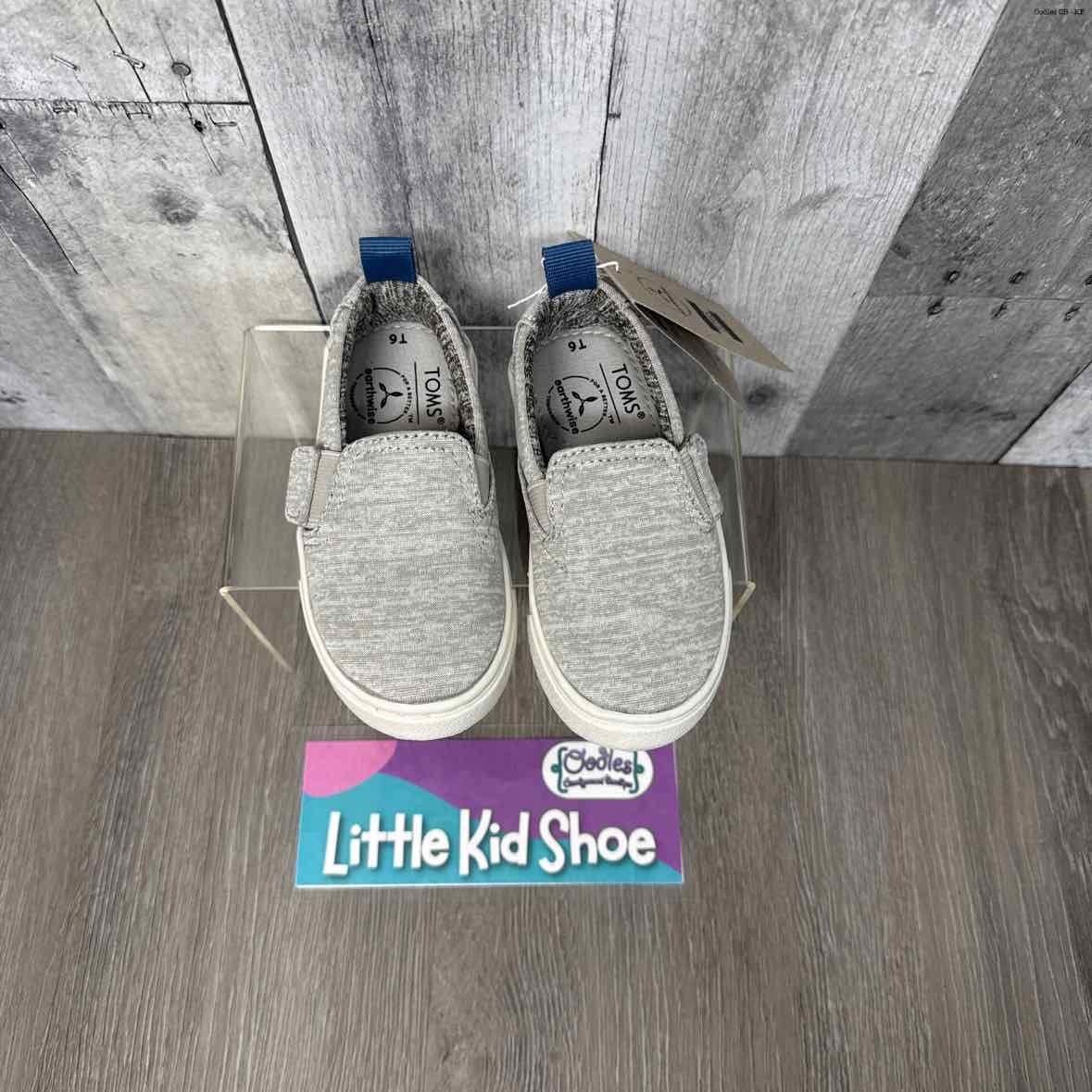 Size 6 Gray Toms Sneakers