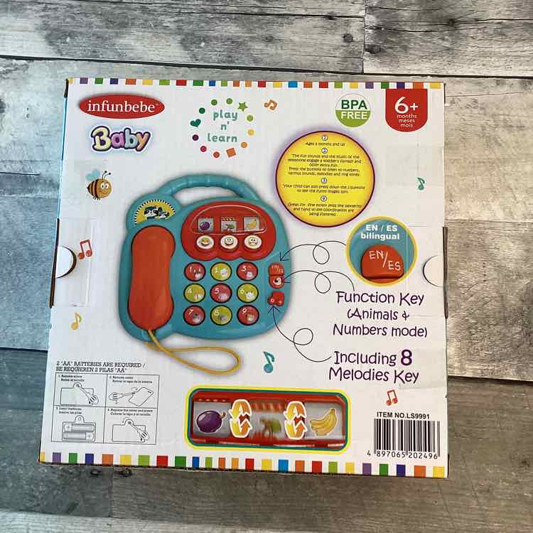 Generic Blue Interactive Baby Toy