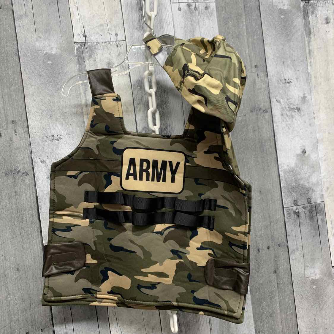 Generic Green Camo Size One Size Halloween Costume - Little Kid