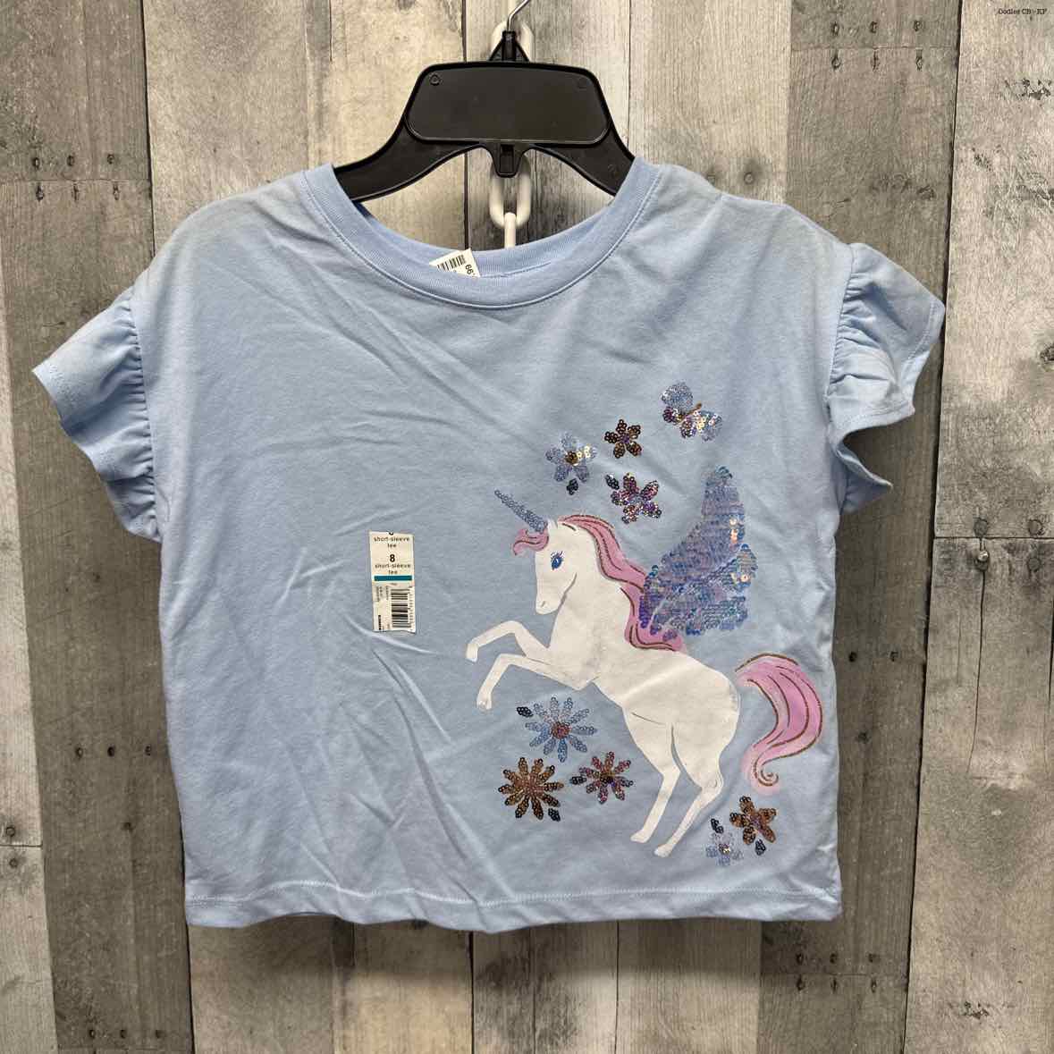 Size 8 Blue Jumping Beans T Shirt