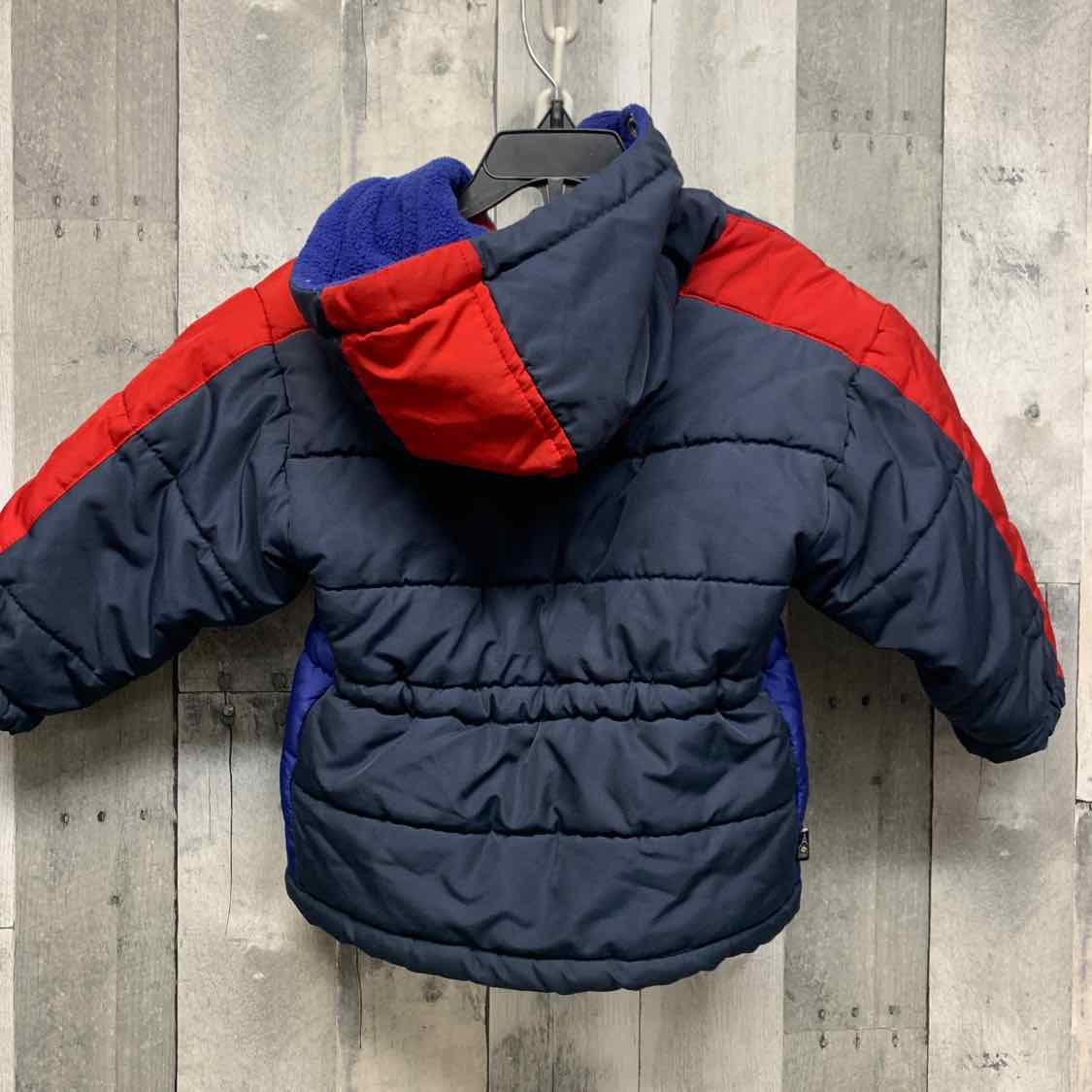 Size 2T Navy/Red London Fog Snow Jacket