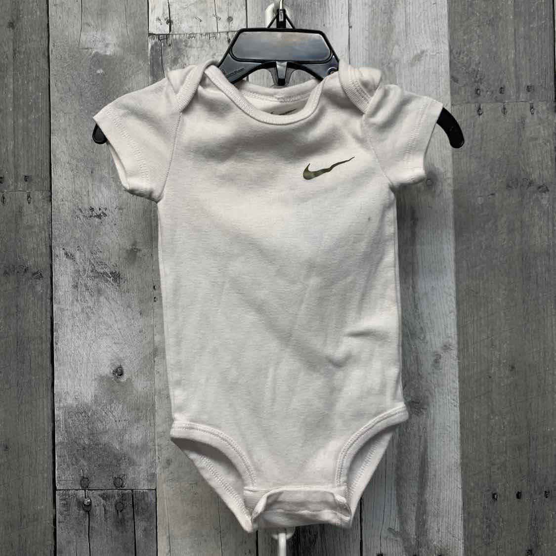 Size 9 Months White Sport Brand Bodysuit