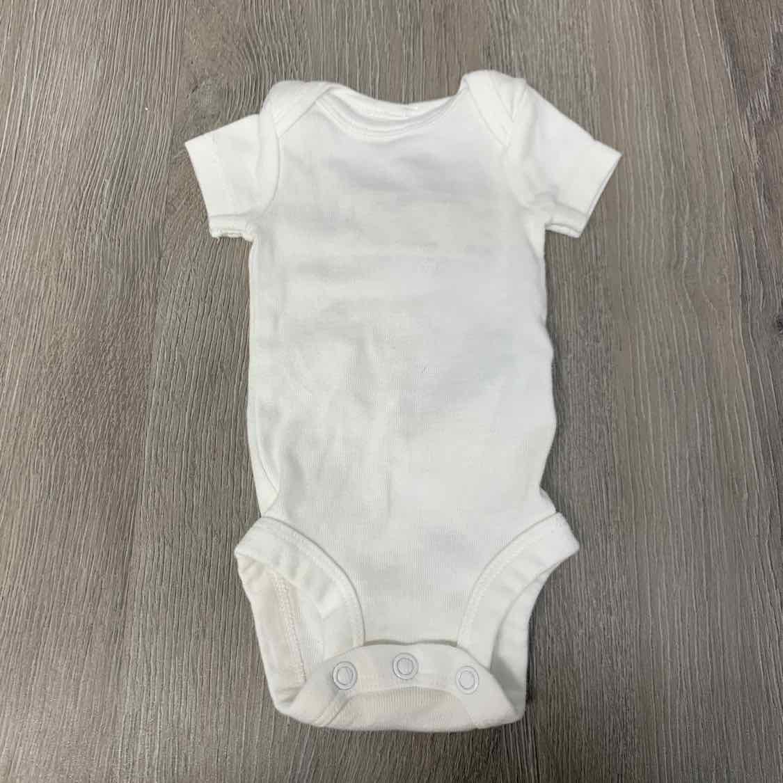 Size Preemie White Child of Mine Bodysuit - OodlesCB