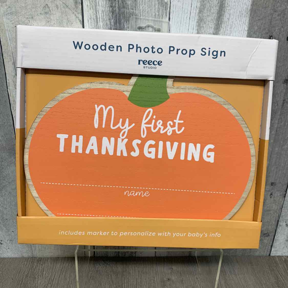 Generic Orange Photo Prop