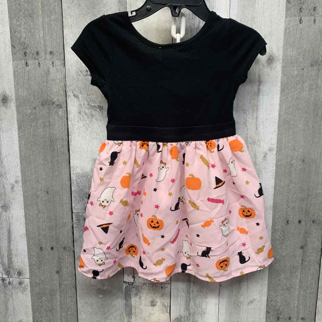 Size 2T Black/Pink B Brand Dress