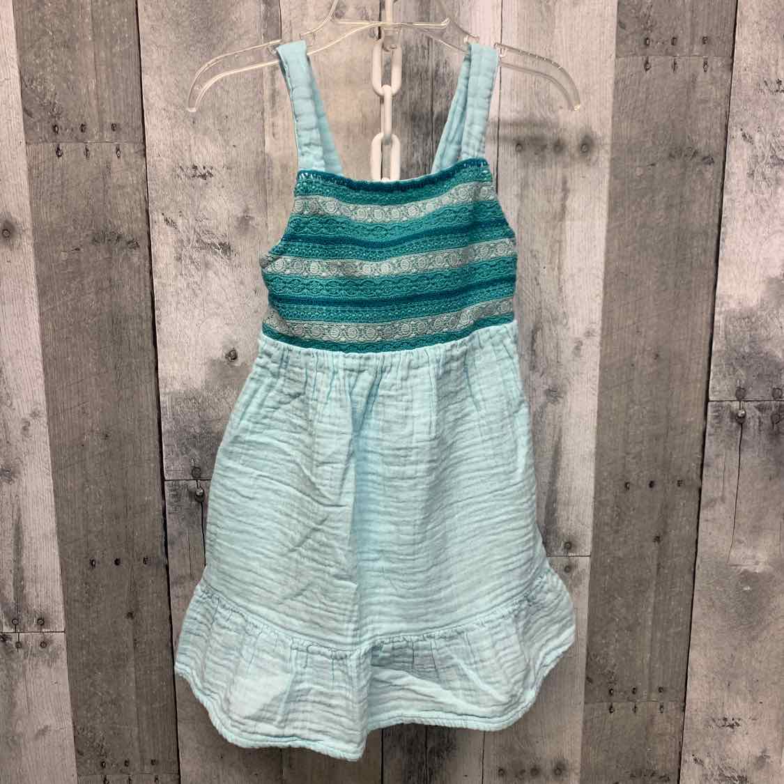 Size 3T Blue/Teal Cat & Jack Dress - OodlesCB