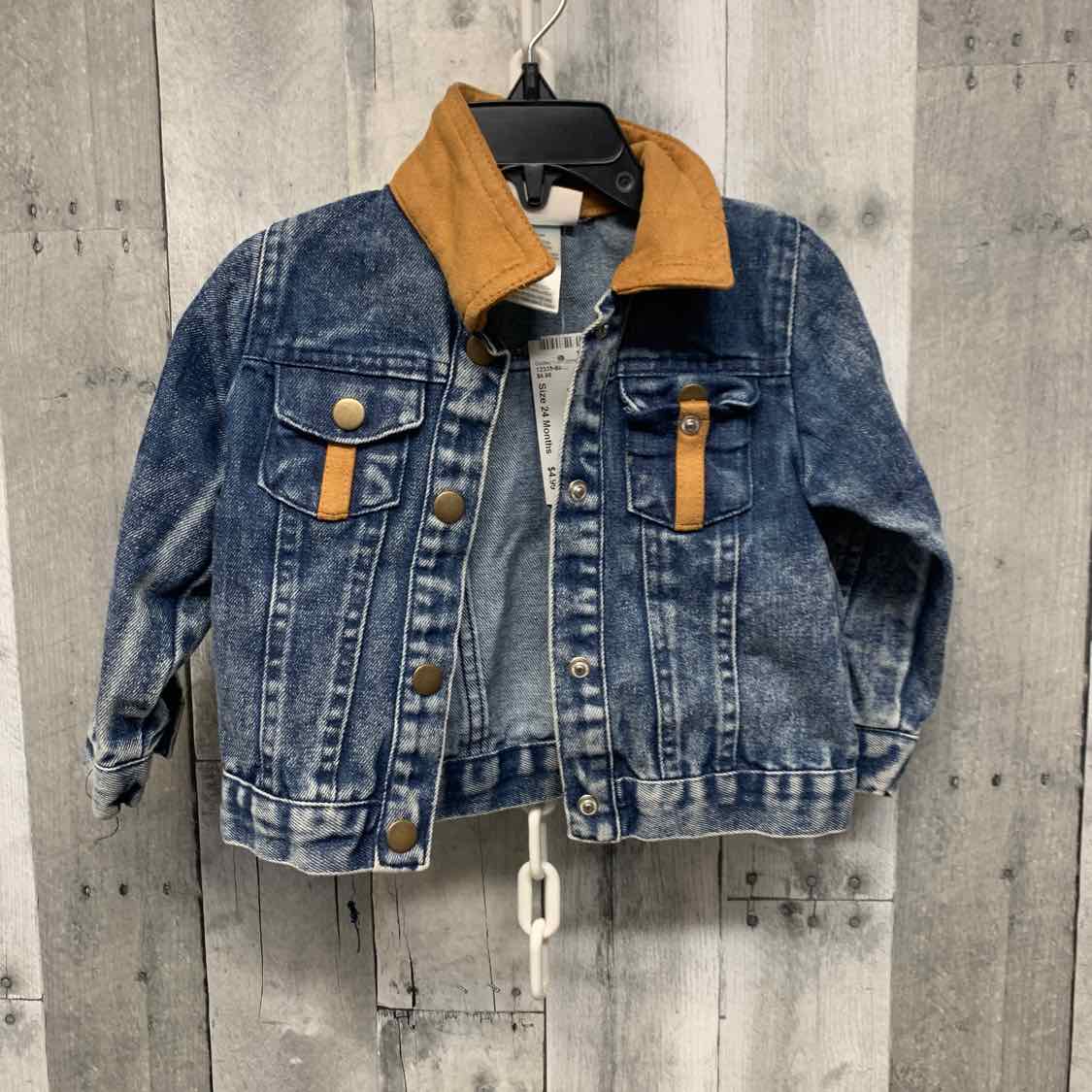 Size 24 Months Denim Little Lass Light Jacket